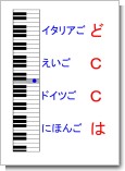 音符カード裏 音符カード裏